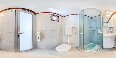 BATHROOM IN TWIN BEDROOM UPPER DECK