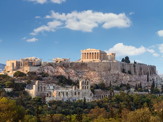 Akropolis Athens exterior view