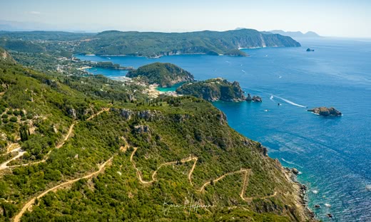 Küstenabschnitt Insel Korfu