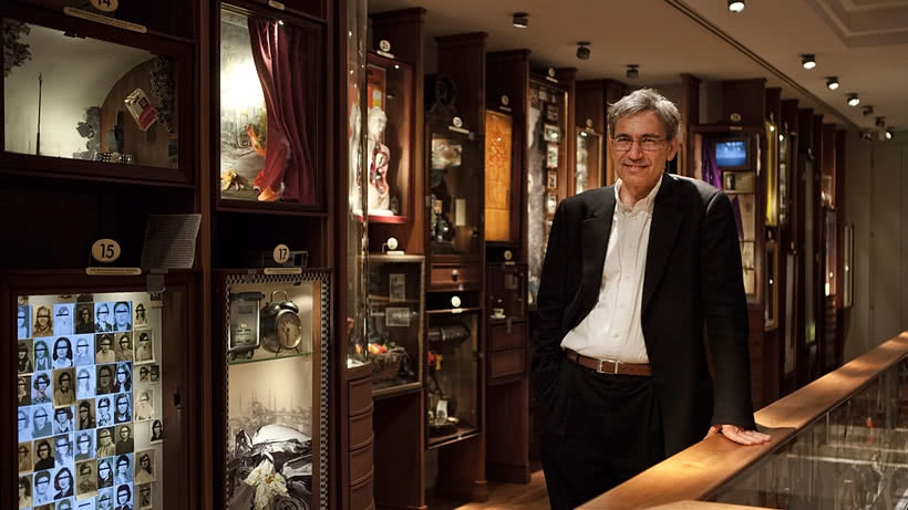 Orhan Pamuk at the Museum of Innocence